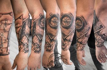 Finální zhotovení tetování